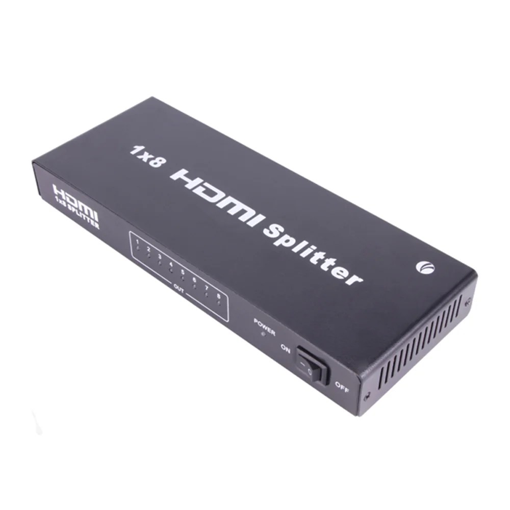 "A close-up of the high-quality HDMI ports on the Vcom DD418A, ensuring stable connections